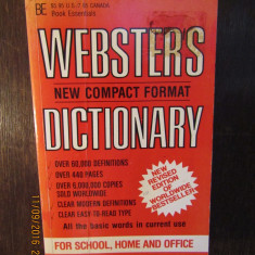 Webster's New Compact Dictionary