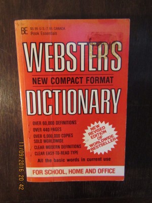 Webster&amp;#039;s New Compact Dictionary foto