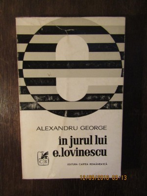 IN JURUL LUI E.LOVINESCU-ALEXANDRU GEORGE foto