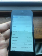 Iphone 5 16 gb black foto