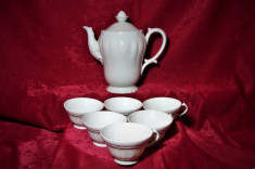 Set ceai portelan Limoges, sec 19, Baroc, colectie, cadou, vintage foto