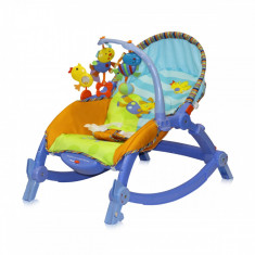 Balansoar bebe Lorelli Classic Chill Out 3 in 1 - Blue foto