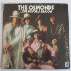 Disc vinil LP 12'' The Osmonds,albumul Love me for a reason-MGM Records 1974