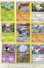 bnk crc Cartonase de colectie - Pokemon 2015 - 35 diferite foto