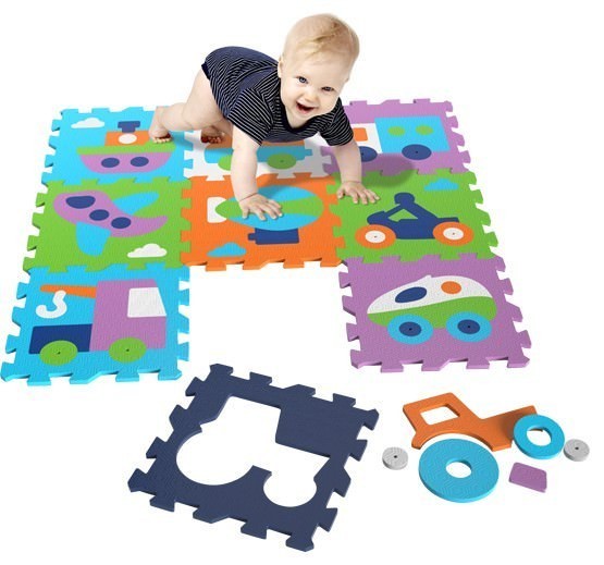 Covor puzzle din spuma Vehicule 9 piese Covor puzzle din spuma Vehicule 9 piese