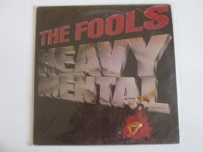 Disc vinil LP 12&#039;&#039; The Fools,albumul Heavy Mental-EMI 1981