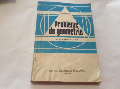 Probleme de geometrie A.Hollinger-RF14/2 foto