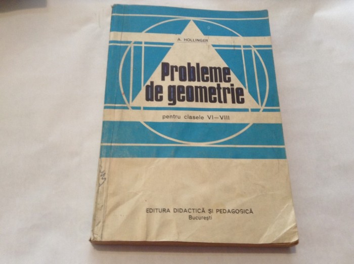 Probleme de geometrie A.Hollinger-RF14/2
