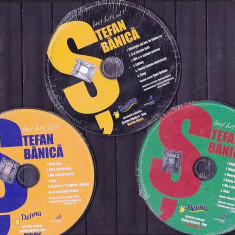 STEFAN BANICA JUNIOR. BEST HITS. 3 CD-URI MUZICA ROCK