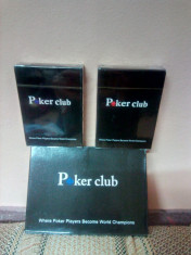 Carti Poker Club plastificate 100% foto