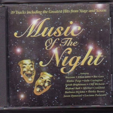 MUSIC OF THE NIGHT. MUZICA DE COLECTIE. 2 CD-URI.