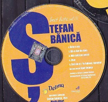 STEFAN BANICA JUNIOR. BEST HITS. VOLUMUL 3. CD MUZICA ROCK