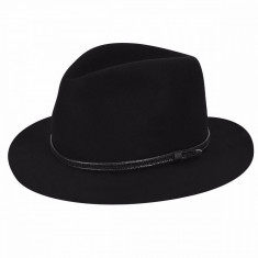 Palarie Bailey of Hollywood Meren Fedora Negru (Marime: L) - Cod 7878459 foto