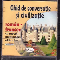 GHID DE CONVERSATIE ROMAN-FRANCEZ. EDITIA A II-A. EDITURA ARAMIS. CD-KEY