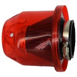 Filtru aer tuning cu carcasa rosie, Universal, Oem