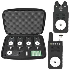 STATIE Set 4 avertizoare wireless RF698 + receptor Baracuda 2017 model nou