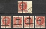 FRANTA--SUPRATIPAR IN POZITII DIFERITE-- LILLE ( NORD )--1944 MNH+MH, Nestampilat