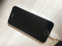 iPhone 5S 16GB Neverlocked SpaceGray cu husa antisoc foto