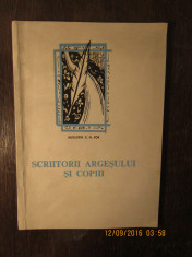 SCRIITORII ARGESULUI SI COPIII-AUGUSTIN Z.N.POP(DEDICATIE ) foto