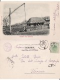 Carte Postala Romania Taranca la Fantana Clasica, Muntenia, Circulata, Tipuri din Romania