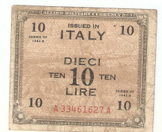 ITALIA 10 LIRE / 1944. foto