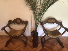 Scaun,scaune,vechi,jilt francez,din lemn ,masiv foto