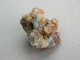 Specimen minerale - CUART, CALCITA SI LIMONIT (C7), Naturala, Calcit