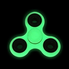 Jucarie anti-stres Fidget Spinner Fosforescent foto