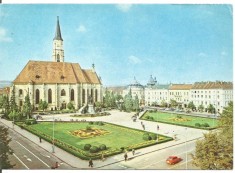 (A)carte postala(marca fixa)-CLUJ -NAPOCA -Piata Libertatii