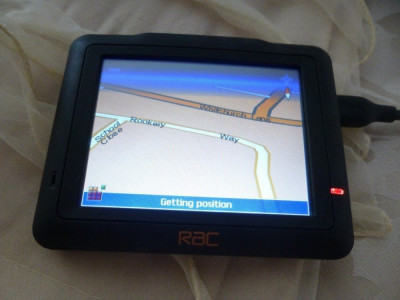 GPS RAC Satnav 200 + card SD original RAC (256 MB) baterie descarcata la zero foto