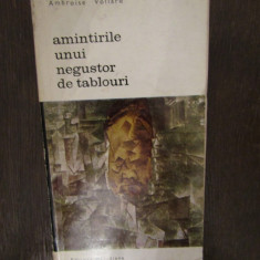 AMINTIRILE UNUI NEGUSTOR DE TABLOURI - AMBROISE VOLLARD