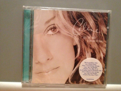 CELIN DION - ALL THE WAY ...BEST OF (1999/SONY/UK) - CD ORIGINAL/Sigilat/Nou foto