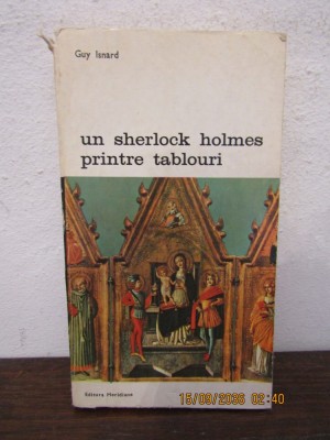 GUY ISNARD - UN SHERLOCK HOLMES PRINTRE TABLOURI foto