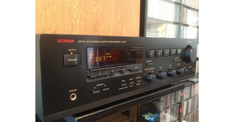 Amplificator Tuner Stereo LUXMAN R-341, 35W, 8-16 Ohmi, Radio, Made in ...