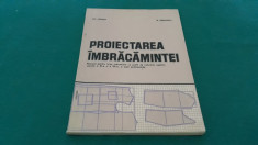 PROIECTAREA IMBRACAMINTEI/ MANUAL LICEE INDUSTRIALE/ GH. CIONTEA/1981 foto