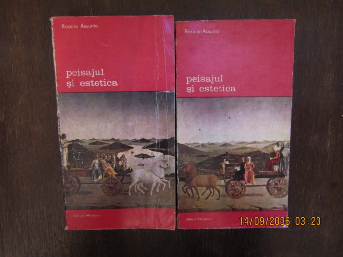 PEISAJUL SI ESTETICA-ROSARIO ASSUNTO ( 2 VOL )