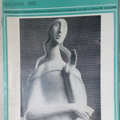 REVISTA MUZICA NR. 1/1980 (Radu Paladi/Pascal Bentoiu/Corneliu Dan Georgescu+)