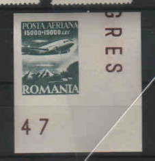 1947 Romania,LP 216 -Instit. de studii romano-sovietic, PA -MNH foto