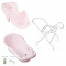 Pachet Cadita Piscot Iepuras + Suport Cadita + Suport Anatomic Cadita Sezlong - Roz