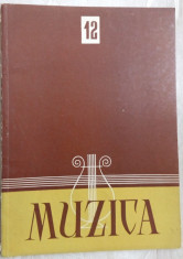 REVISTA MUZICA NR.11 + NR.12/1956:Filip Lazar/Dinu Lipatti/Constantin Silvestri+ foto