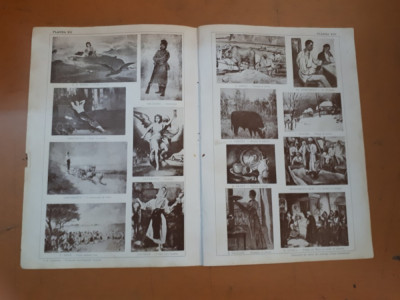 Planșe sepia Arta Rom&amp;acirc;nească, cu tablouri din colecția Cartea Rom&amp;acirc;nească foto