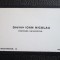 Carte de vizita (de condoleante) Doctor IOAN NICOLAU