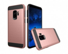 Husa Antisoc Hybrid Brushed Armor Samsung Galaxy S9 foto