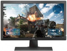 Monitor Gaming TN LED BenQ 24inch ZOWIE RL2455, Full HD (1920 x 1080), DVI, HDMI, VGA, 1 ms, Boxe (Negru) foto