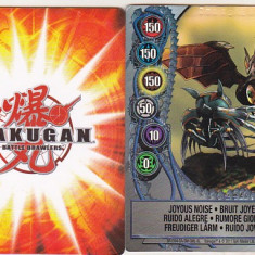 bnk jc Bakugan - set 10 carduri magnetice diferite ( 2011)