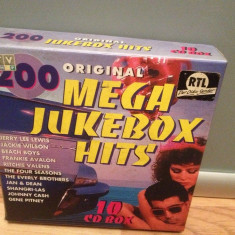 MEGA JUKEBOX HITS - VARIOUS ARTISTS - 10 CD BOX (1993/DISKY/UK) - CD ORIGINAL