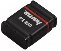 Stick USB Hama Smarty FlashPen, 32GB (Negru) foto