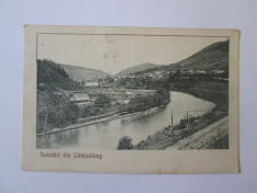 Rara! Carte postala Campulung Moldovenesc,circulata 1926 foto