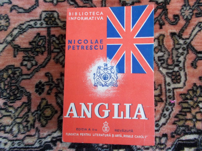 Nicolae Petrescu - Anglia - ed. a doua