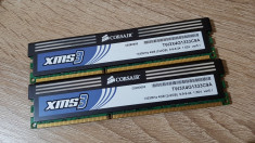 Kit 4GB DDR3 Desktop,Brand Corsair XMS3,2x2GB,1333Mhz,CL9,Radiator foto